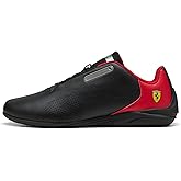 Puma Men's Ferrari Drift CAT Decima Sneaker, Puma Black-Puma Black, 13
