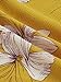 Milumia Women's Button Up Split Floral Print Flowy Party Maxi Dress Medium M-Yellow-White