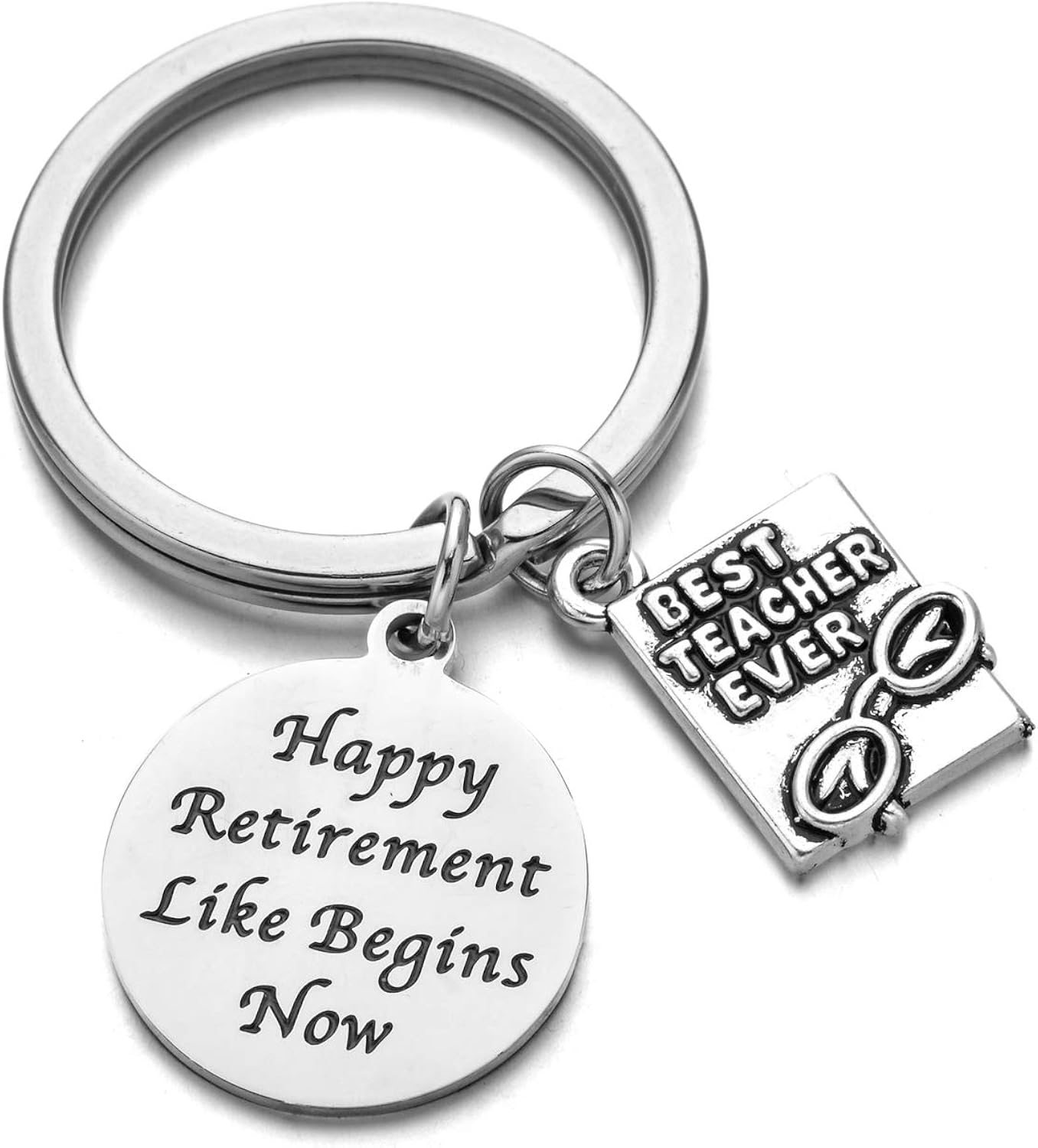 Teacher Retirement Keychain Teacher Appreciation Jewelry