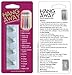 HANG AWAY replacement tape strips (2 PACK). 3M duel sided acrylic foam. Each die cut piece measures 4