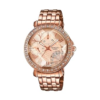 Sheen Analog Pink Dial Women's Watch - SHN-3011PG-9ADR (SX143)