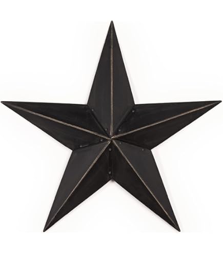 Amazon.com: CWI Gifts Metal Barn Star - 24