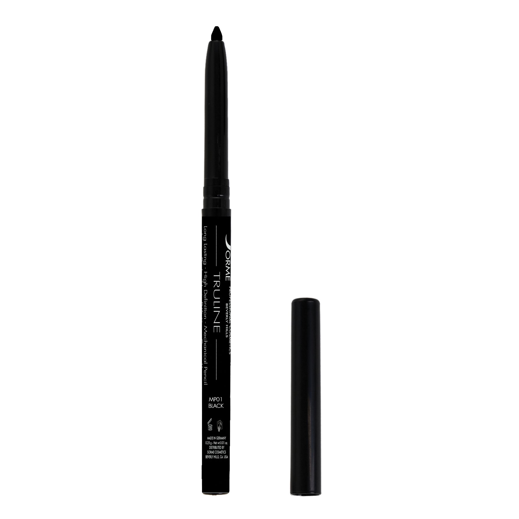 Sorme Cosmetics Truline Mechanical Eye Pencil - MP01 Black For Women 0.01 oz Eye Pencil