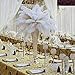 Efavormart Set of 2 Tall Gold Beaded Crystals Trumpet Floral Vase Wedding Centerpiece 23