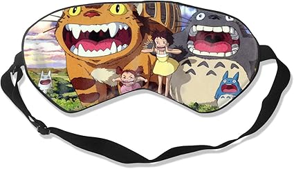 Amazon Com My Neighbor Totoro Japanese Anime Sleep Eye Mask For Men Women 100 Blackout Eye Mask Cup Sleeping Mask With Adjustable Strap Soft Comfort Eye Shade Cover For Travel Yoga Nap Blindfold Health