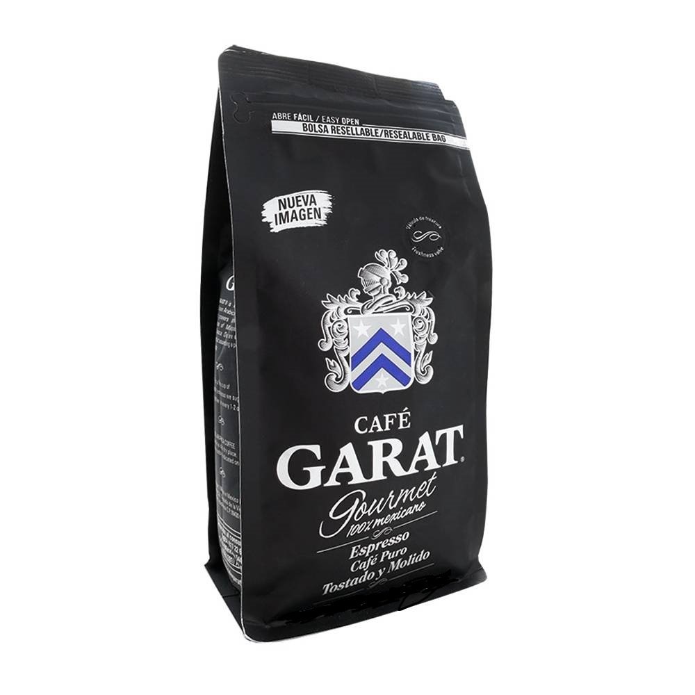 Café Garat Gourmet Coffee Espresso Ground Coffee 454 grams 16oz Espresso