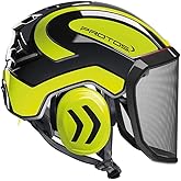 Pfanner Protos Integral Arborist Helmet - Yellow &amp; Black, Adult