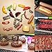 BBQ Grill Mat Set of 3, Babyltrl Non-Stick Cooking Grill Mats, FDA Approved, PFOA Free, Reusable BBQ Accessories for Gas,Charcoal,Electric Grills - Copper