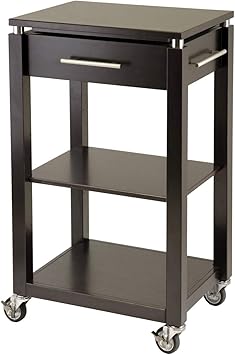 Amazon Com Winsome 92718 Linea Kitchen Espresso Kitchen