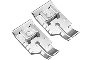 ZhXu Shuo 2 Pieces ¼ Inch Piecing Foot Fits for All Low Shank Snap-On Singer, Brother, Babylock, Euro-Pro, Janome Sewing Mach
