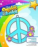 Colorbok TB-66599 Makit and Bakit Suncatcher Kit, Peace Sign