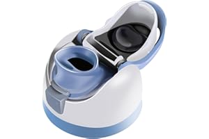 NIGRITY Replacement Cap for Owala Freesip, One Button Water Bottle Top Lid Compatible with Owala Cup 16oz 24oz 32oz 40oz, BPA-Free Replacement Accessory for Owala Free Sip (Azure)