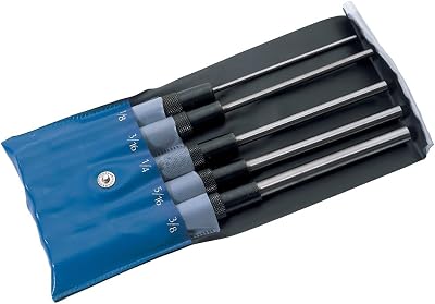 Draper 19674 Parallel Pin Punch Set 200mm 5 Pcs Imperial High Quality