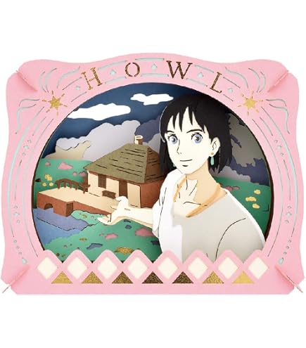 Ensky Paper Theater PT-103N – Kit Origami 3D Castello Di Howl – Modello Da Costruire In Carta