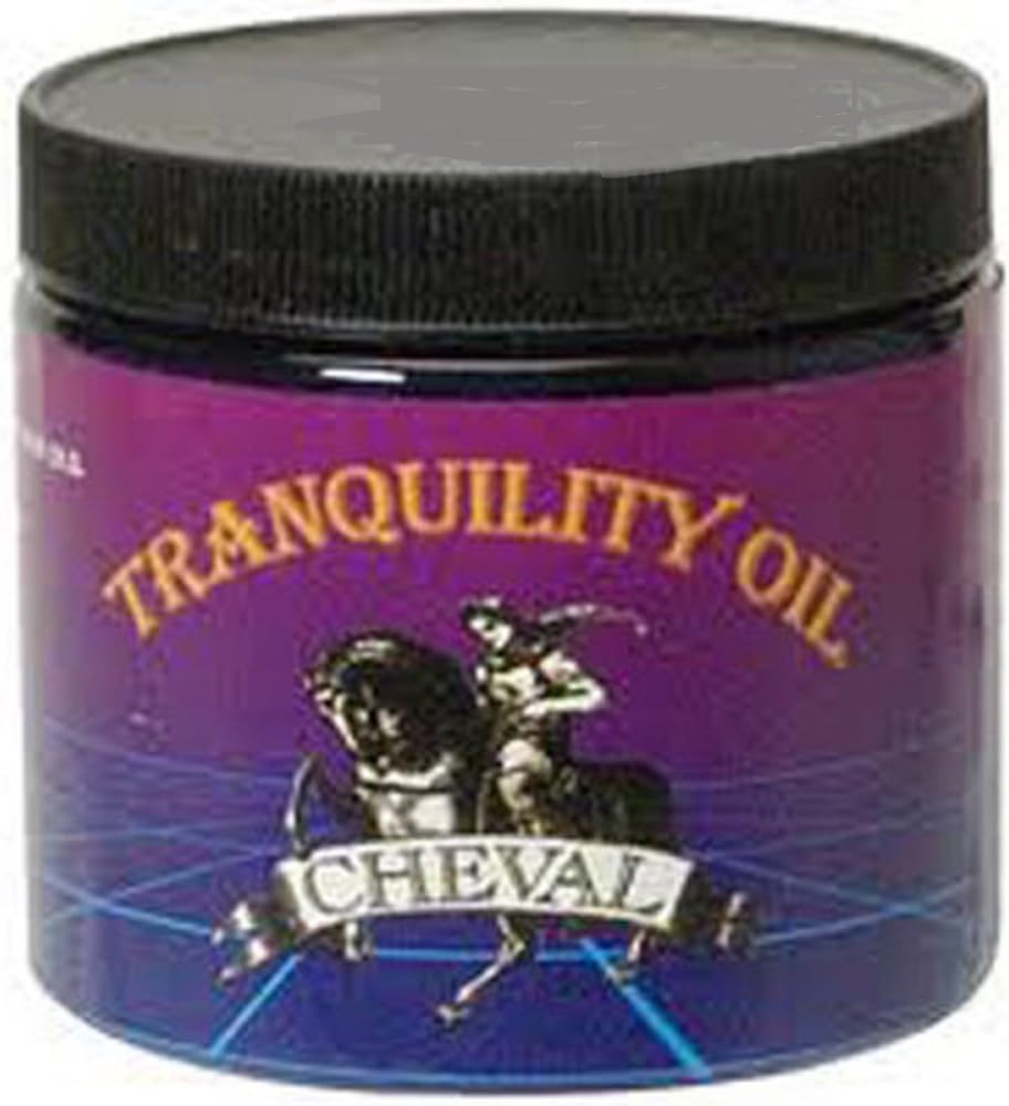 Tranquility Oil Horse Calming Oil Applied Around Nostrils Naturally Takes The Edge Off and Does Not Test
