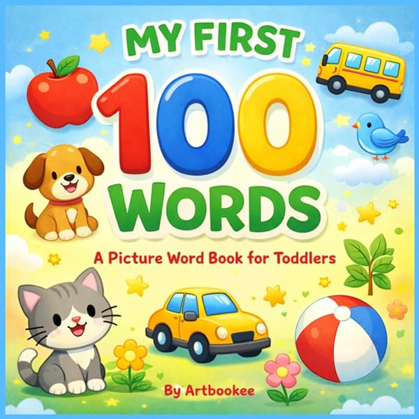 Amazon.com: My First Book of Words With Illustration | First Word