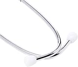 Timesco Ruby Single Head Stethoscope TD1-13-105, Red, Latex Free view 2