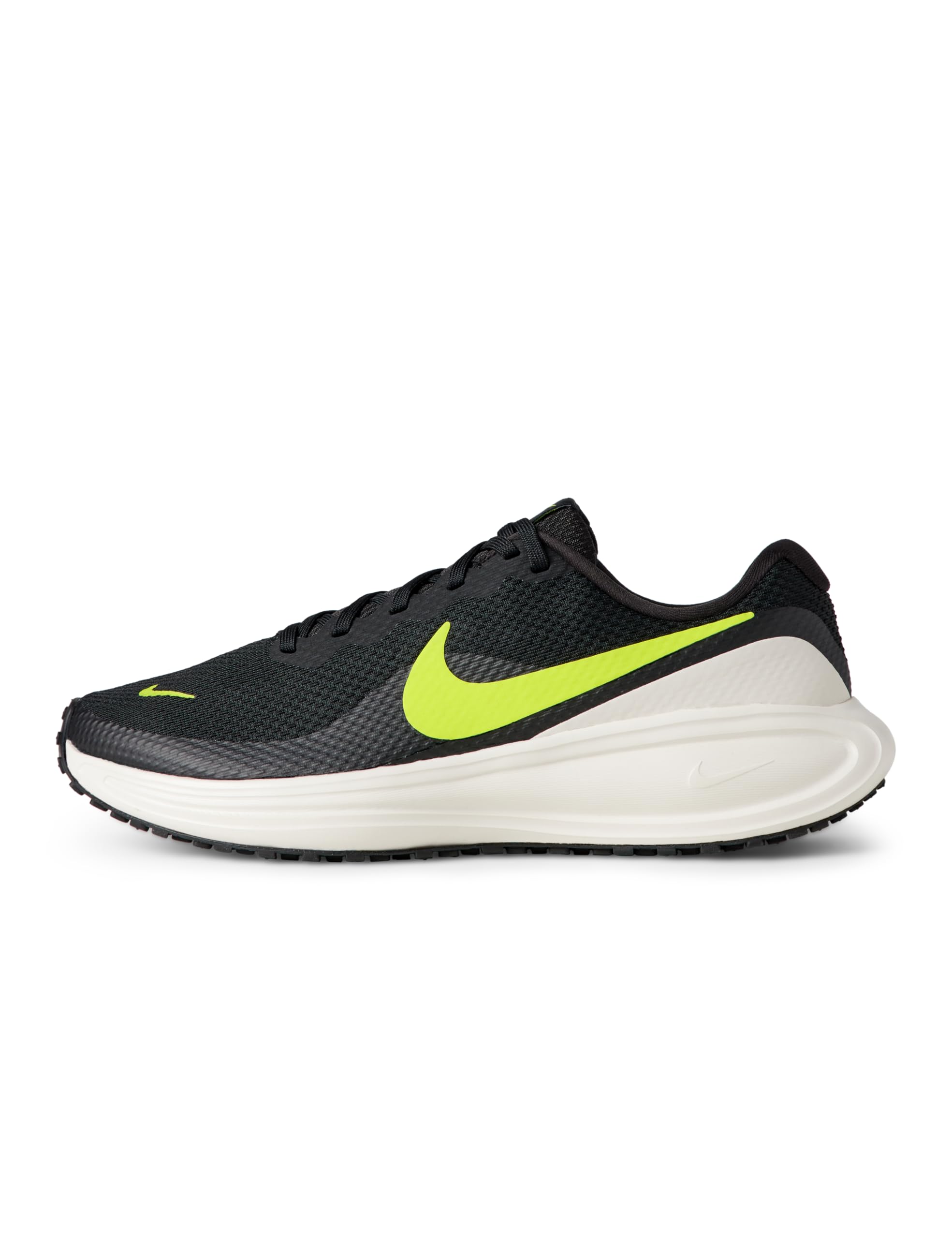 Nike Women's Revolution 8 Road Running Shoes, Black/Cyber-Phantom, 7.5 Image