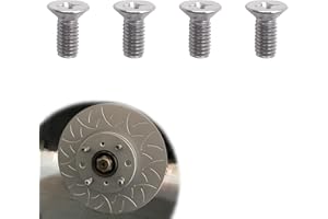 GOLTHD Stainless Steel Front and Rear Setting Screws, Suitable for Acura, Honda, Kia and Modern Models, Brake Rotor Screws, 936-000-601-40-H (4pcs)