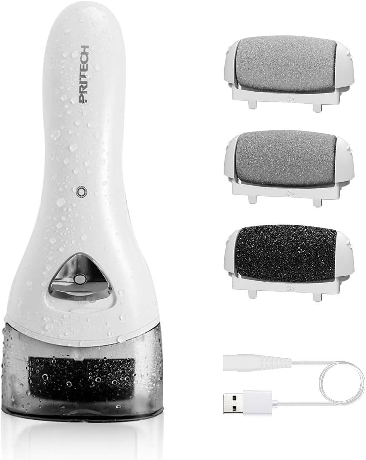 Electric Foot Callus Removers Rechargeable, Portable Electronic Foot