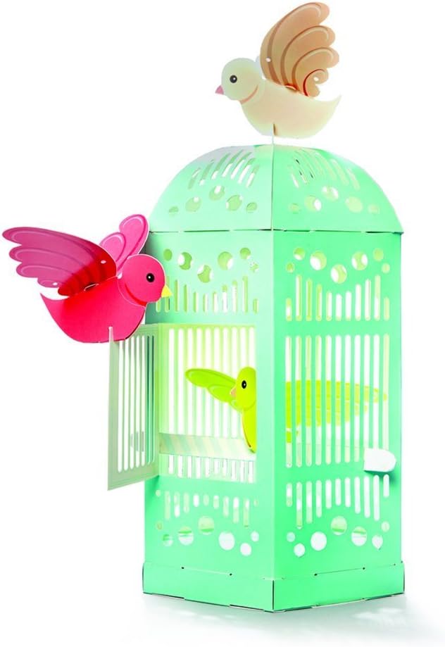 CLW Make A Beautiful Birdcage - Paper Crafts For Kids - DIY Craft Kit - Age 6+