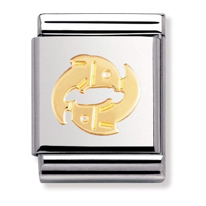 Nomination -Bead Charms Edelstahl 032104/12