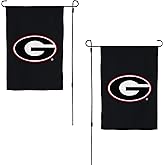 Desert Cactus University of Georgia UG Garden Flag – 19 x 12 inch Georgia Bulldogs Banner, For Outdoor Display and Events (Design B)
