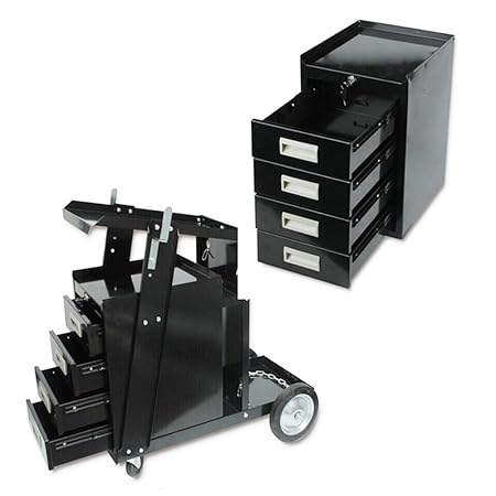 Missyee Universal Welding Cart W 4 Drawer Cabinet Mig Tig Arc