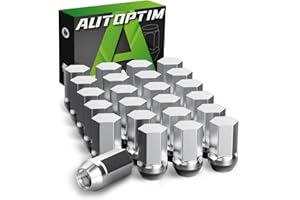 AUTOPTIM M14x1.5 OEM Lug Nuts - Replacement for Buick Dodge Cadillac Chrysler Chevy Silverado, GMC Sierra 1500, 1.75"(45mm) L