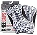 RockTape Knee Sleeves, 2-Pack, Competition Grade, 7mm Thickness, Compression Neoprene, Extra Long for VMO Support, Manifesto, S