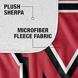 Miami University (Oh) Primary Logo Stripes Sherpa