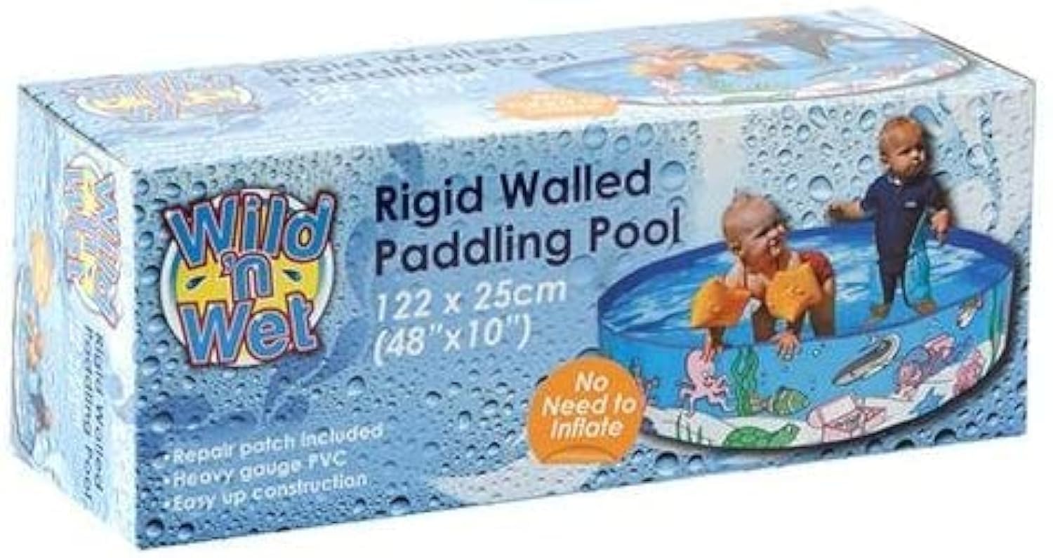 PMS 48"x10" PRINTD RIGID WALL POOL 16G. IN PRTD BOX