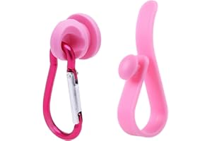 Vagocom Hook Set Charms Accessories for Bogg Bags and Simply Southern Tote - Insert Hook Holder with Small Key Chain Clip for Small & Large Beach Tote - Multiple Color Options