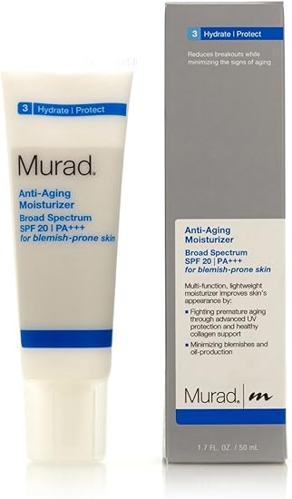 murad anti aging acne moisturizer