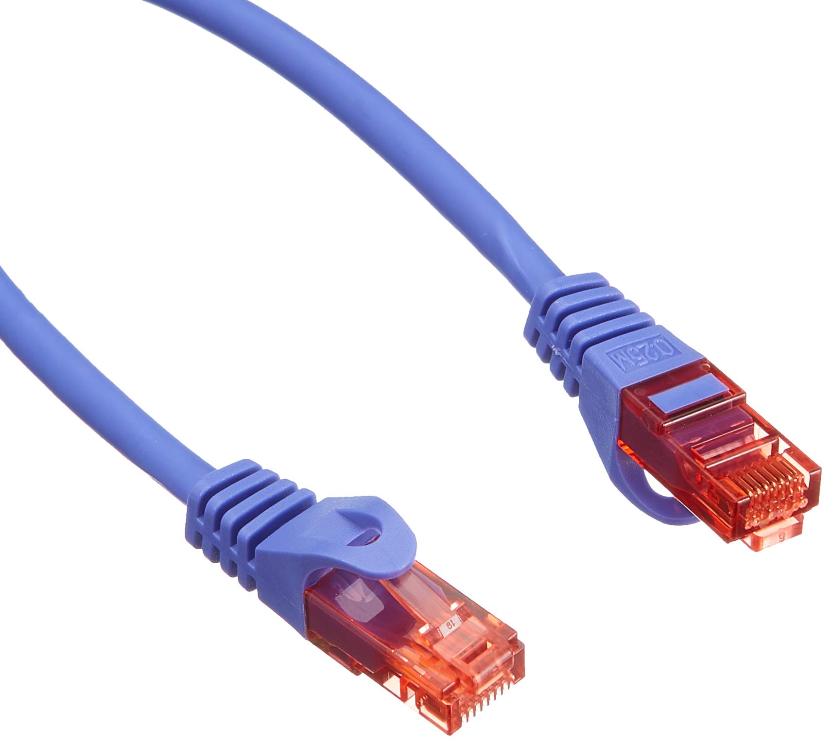 LogiLink CQ2019U Patch Cable Category 6 U/UTP PrimeLine LSZH AWG24 0,25 m – grau