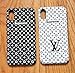 iPhone X/10 Case, Street Fashion x Hypebeast Collab Slim Durable Hard Case Cover for Apple iPhone X (White w/Black Letters)