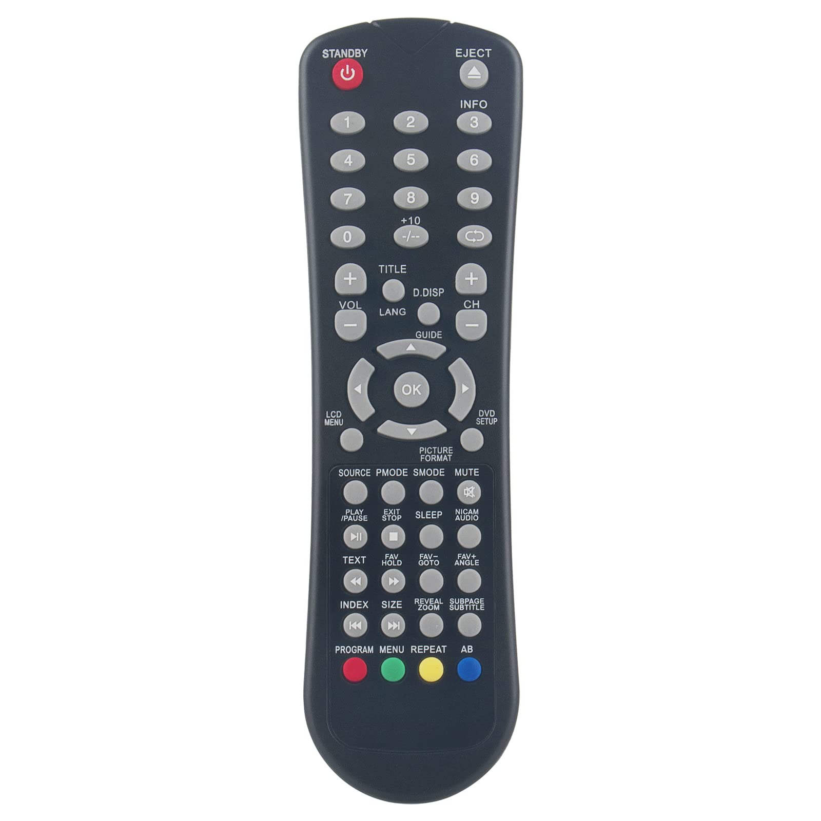 VINABTY Replacement TV Remote Control Fit for BAIRD CN42BAIR TV Remote Controller