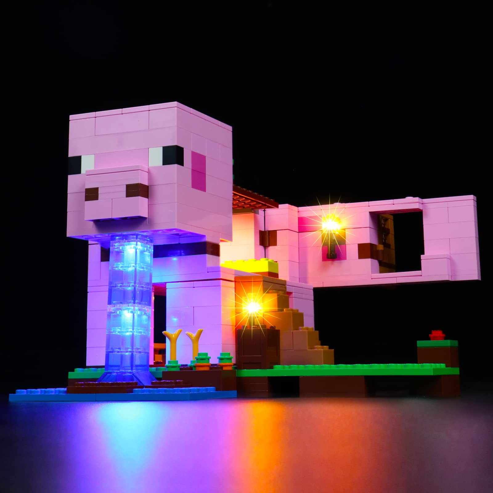 Led Light Set for Lego The Pig House - Not Include Lego Models, Decoration Light Kit for Lego Minecraft The Pig House 21170 — image 1