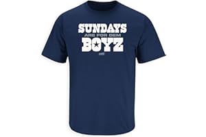 SMACK APPAREL Sundays are for Dem Boyz T-Shirt for Dallas Football Fans (SM-5XL)