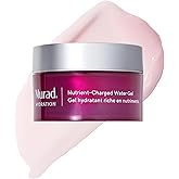 Murad Nutrient-Charged Water Gel – Hydrating Face Moisturizer with Peptides, Vitamins & Minerals for Dry Skin, Long-Lasting Moisture, Plump Skin, Oil-Free, Lightweight, Barrier Repair - 1.7Fl Oz
