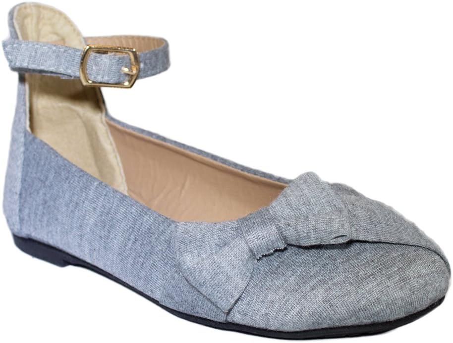 Girls Ballet Flats Slip On Shoes - Pretty Children's Shoes Little Girls Toddler