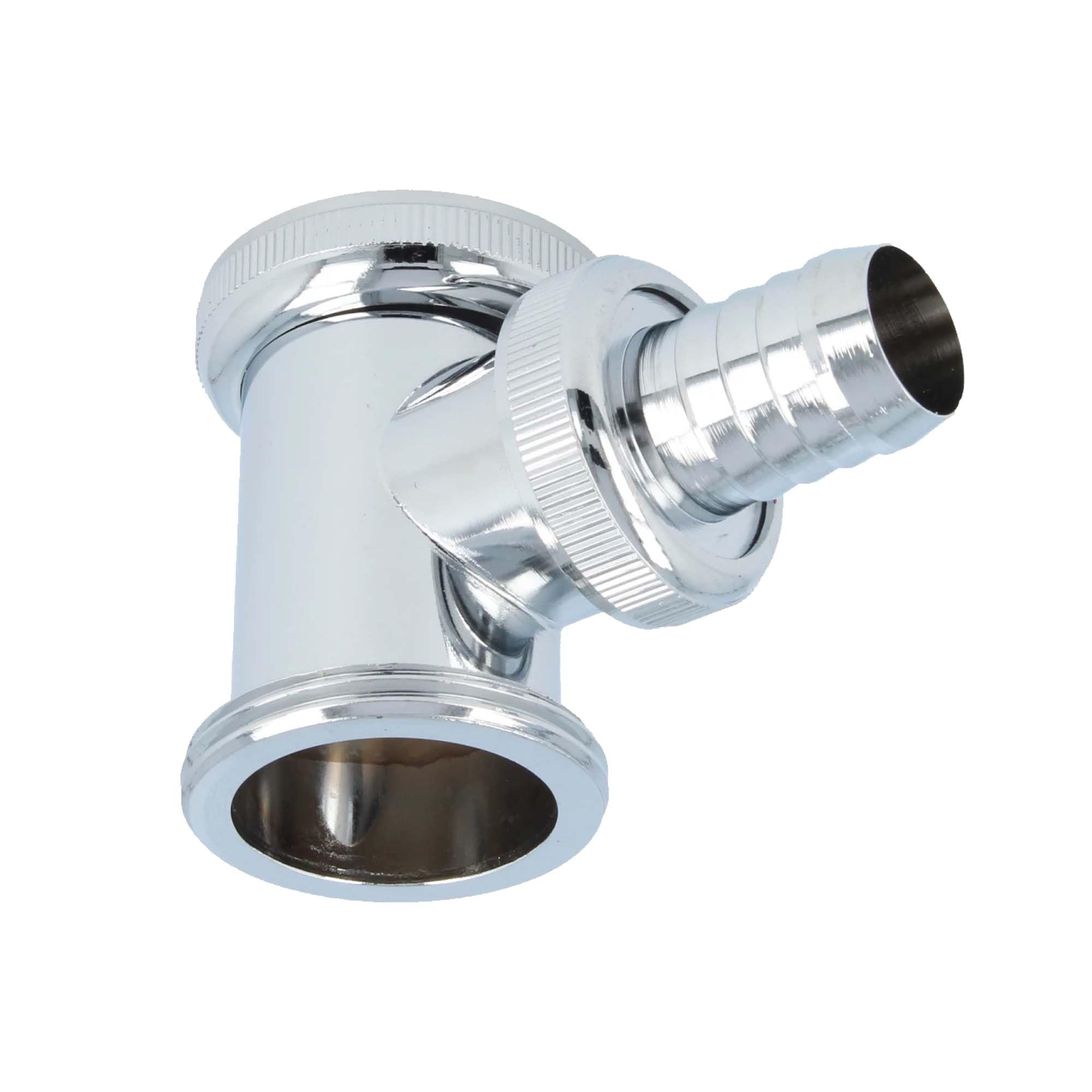 tecuro Connection Spacer for Siphons 1 1/4 Inch x 58 mm with Diameter 19 mm Device Connection for Dishwasher/Washing Machine