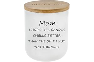 LIHOME Gifts for Mom from Daughter Son - Best Mom Gifts, Funny Birthday & Mothers Day & Christmas Gifts & Thanksgiving, Vanilla Candles(11.5oz)