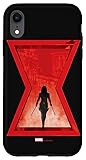 iPhone XR Marvel Black Widow Icon Red Hourglass