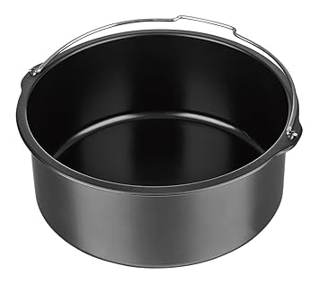 GOURMETmaxx 00096 Brotbackkorb 1,6 L, Heißluft-Fritteuse, anthrazit