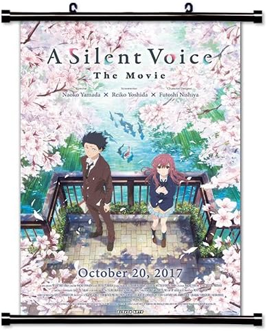 A Silent Voice Movie Fabric Wall Scroll Poster (16x23) Inches