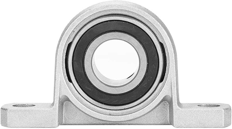 Bloc Palier à Bride KFL08-007 - Roulement Monté Pour Arbres De 8 à 35 Mm, En Acier Et Alliage Zinc