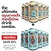 Tealixir Herbal Kombucha Tea - Amrita Chai - Inspired By Ayurvedic Medicine, This Herbal Tonic Features Ashwagandha, Brahmi and Gotu Kola With Traditional Chai Spices, Probiotic, Vegan, 12 Pack