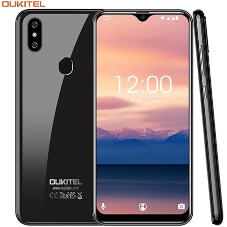 OUKITEL C15 pro Dual 4G SIM Smartphone ohne Vertrag,6.088 Zoll HD+ Waterdrop Display,Android 9.0,MT6761 Quad-core 2.0Ghz,2GB 