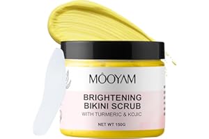 YAFUSIPE Bikini Area Exfoliator Exfoliating Body Scrub, Brightening Body Exfoliator Exfoliating Scrub, Bump Eraser KP Body Exfoliant Shower Scrub Ingrown Hair Treatment Razor Bump Treatment Body Scrubs 5.29OZ